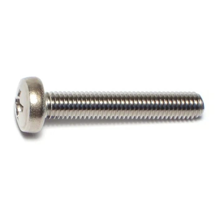 5 mm - 0.80 x 30 mm Machine Screw, Phillips Pan Head, Zinc 