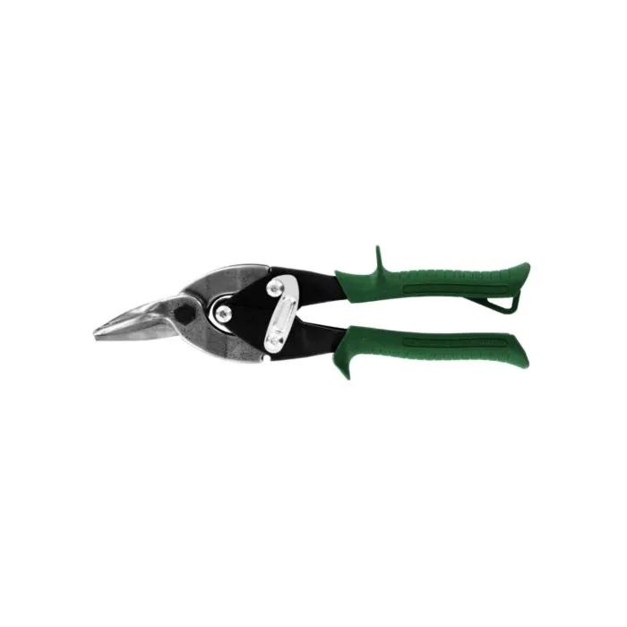 Midwest Right Cut Aviation Snip (Green) 10 in.