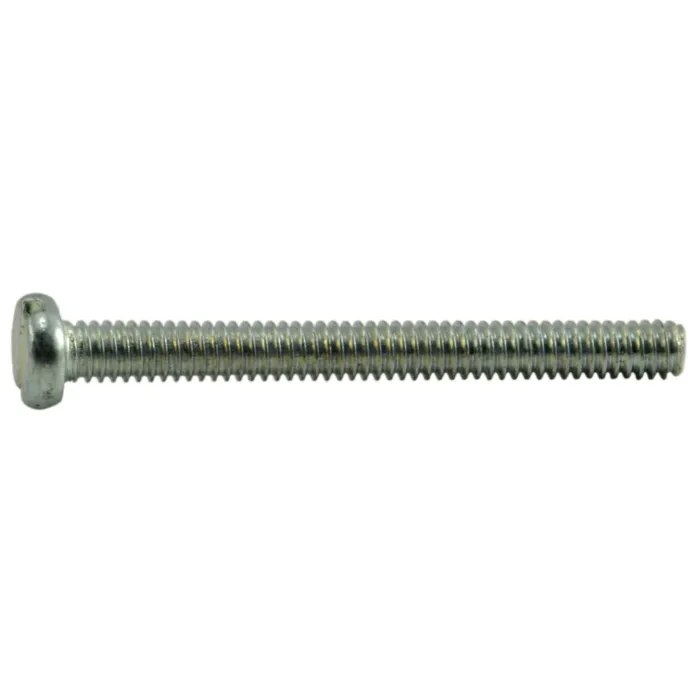 2 mm - 0.40 x 20 mm Machine Screw, Phillips Pan Head, Zinc 