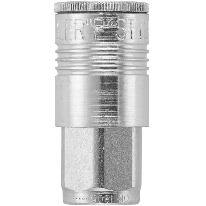 Milton Air Coupler 3/8" NPT Female Steel, P-Style Air Compressor Quick Connect Air Coupler, S-1805