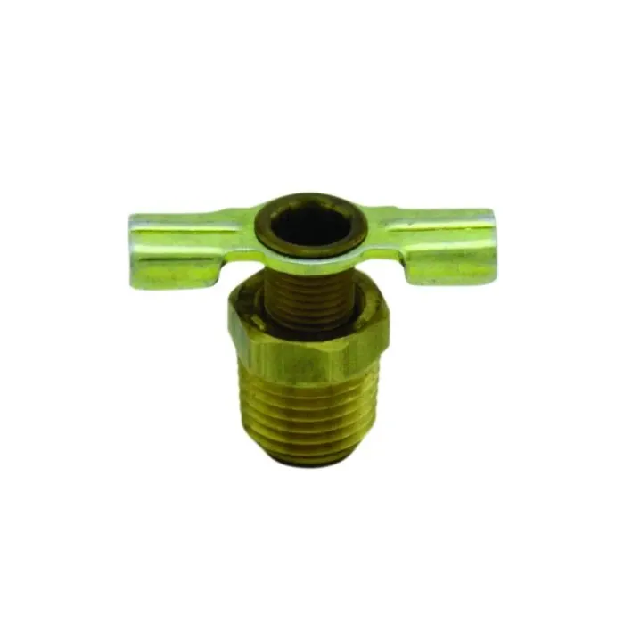 Milton 1/4 in NPT Brass Compressor Tank Drain Cock