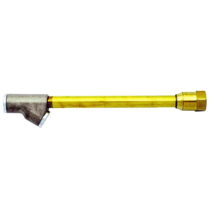 Milton Straight Foot Dual Head Air Chuck Tire Pressue Guage, 1/4" FNPT, 150 PSI, Truck, Tractor Trailer, Semi Truck, Dually, RV & Car, S-693