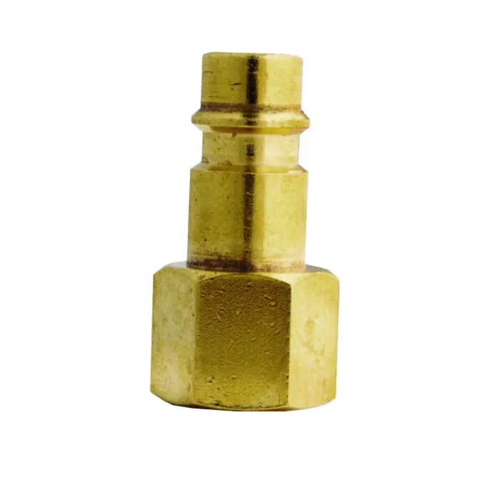 Milton 250 deg F Brass 1/4 in Female Plug