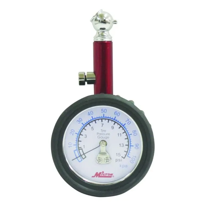 Milton 0.5 lb 0 to 15 psi 1 Dial Tire Gauge