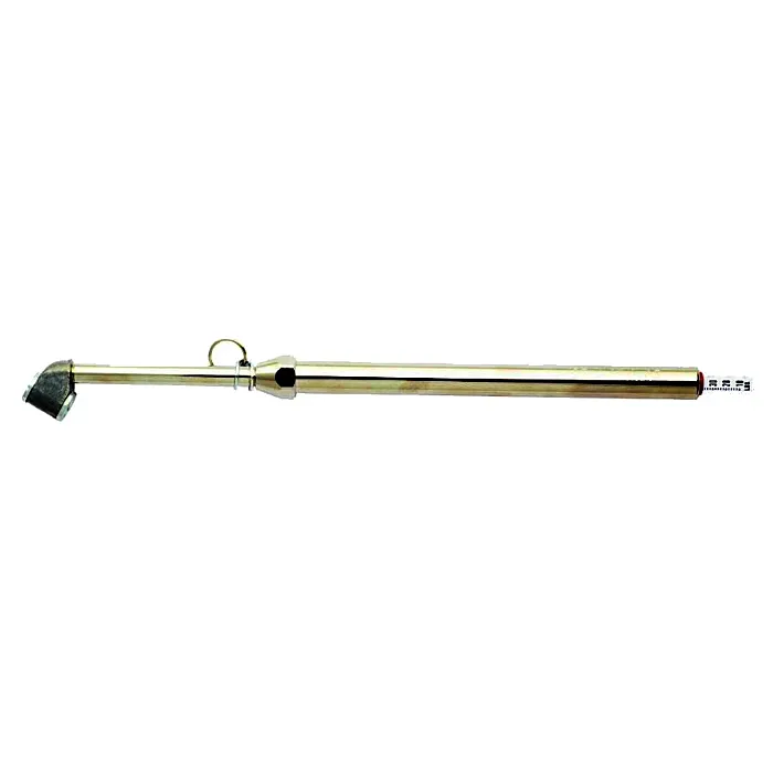 Milton Dual Head Tire Pressure Gauge, 10-160 PSI, Dually Chuck Pencil Tire Pressure Gauge, Truck, Tractor Trailer, RV & Car, S-986