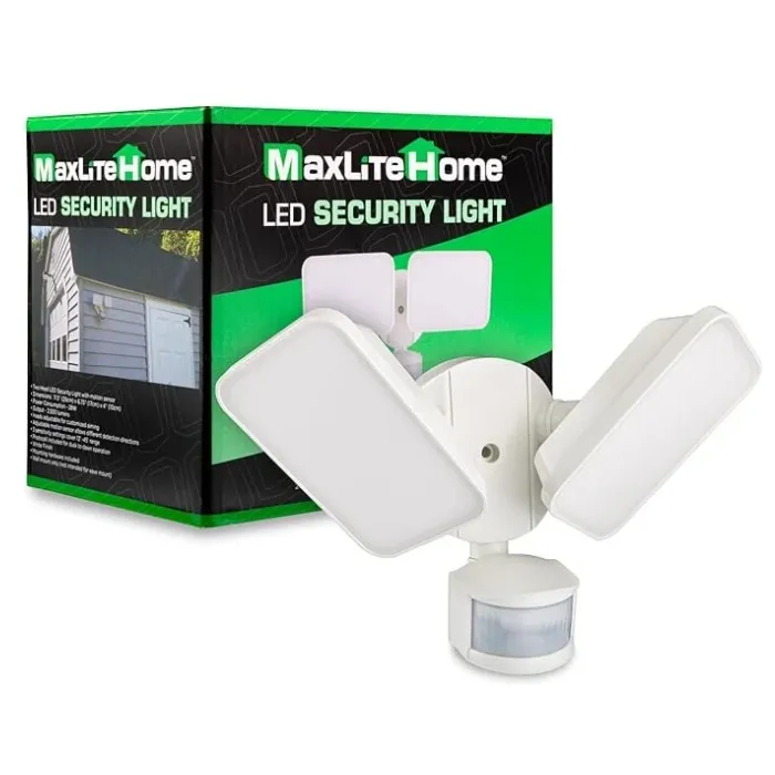 MaxLite Security Light White Motion 28w