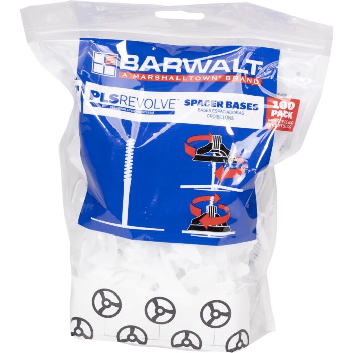 Marshalltown PLS Revolve™ 1/16" Spacer Bases 100 pk