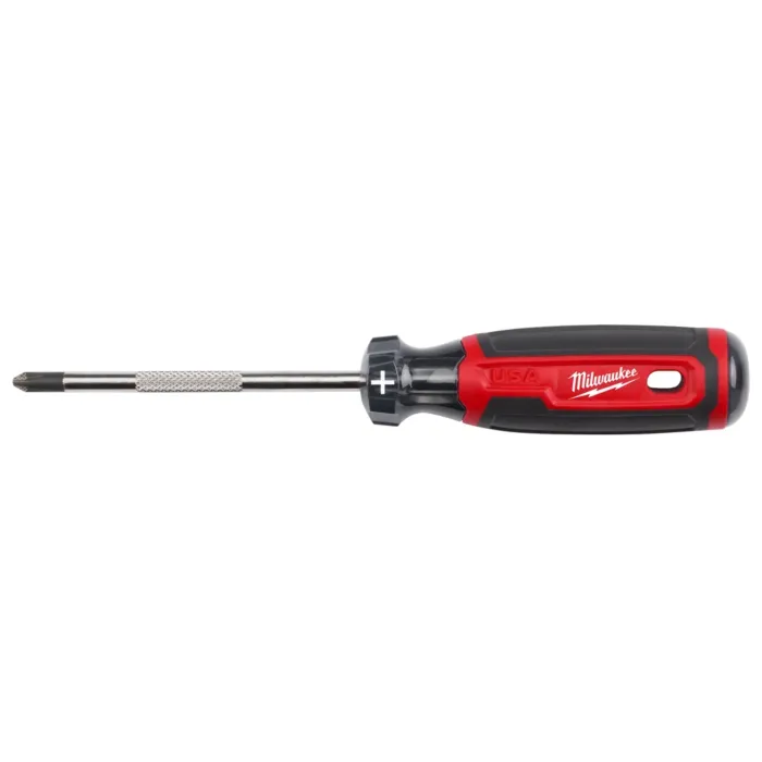 Milwaukee 2 PC. 4" Cushion Grip Screwdriver Set (USA)