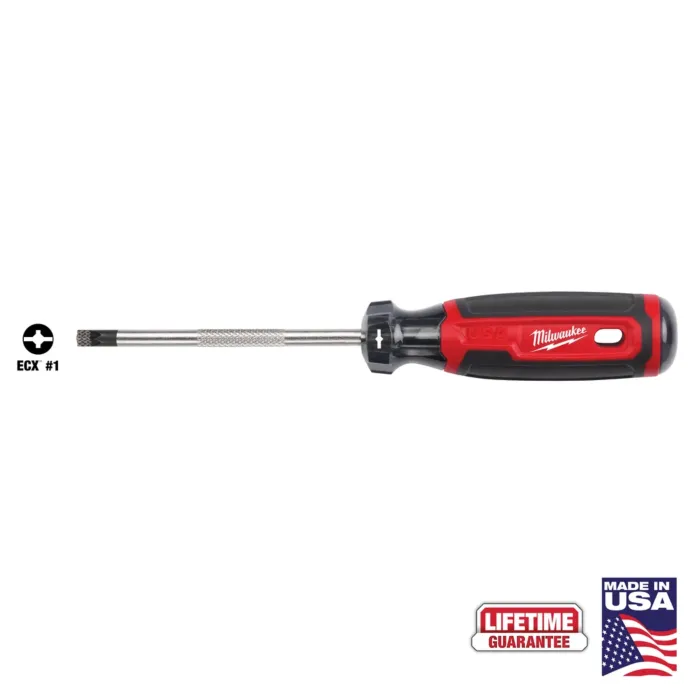 Milwaukee #1 ECX 4" Cushion Grip Screwdriver (USA)