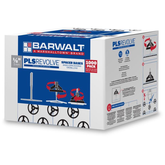 Marshalltown PLS Revolve™ 1/8" Spacer Base 1,000 pk
