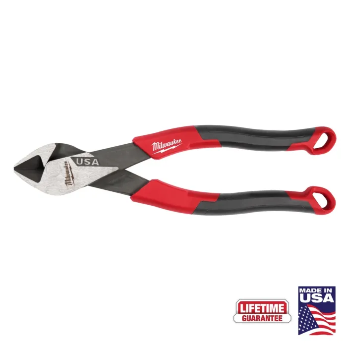 Milwaukee 7" Diagonal Comfort Grip Cutting Pliers (USA)