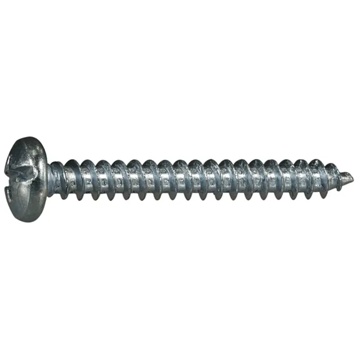 #10 x 1-1/2" Combo Pan Head, Sheet Metal Screw, Zinc (Bulk Box 1 lb)