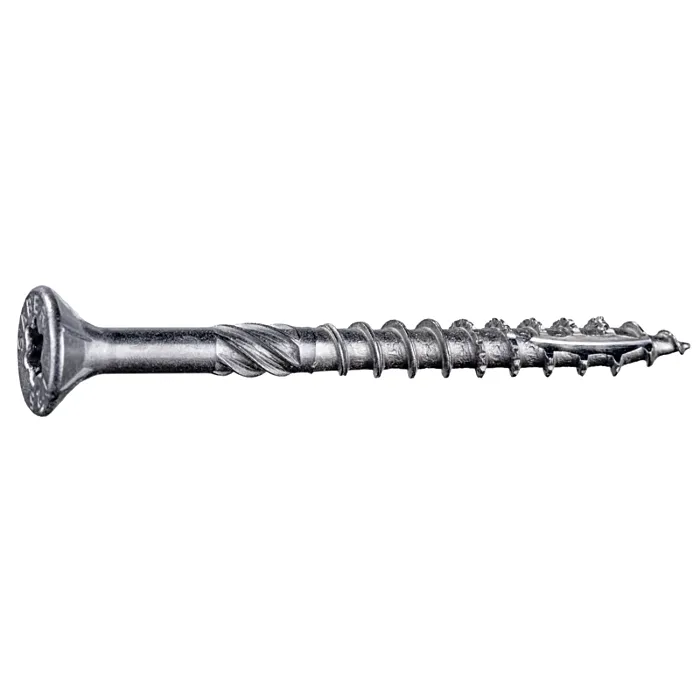 #9 x 2" Star Flat Head, Wood Screw, Stainless Steel (Bulk Box 1 lb)