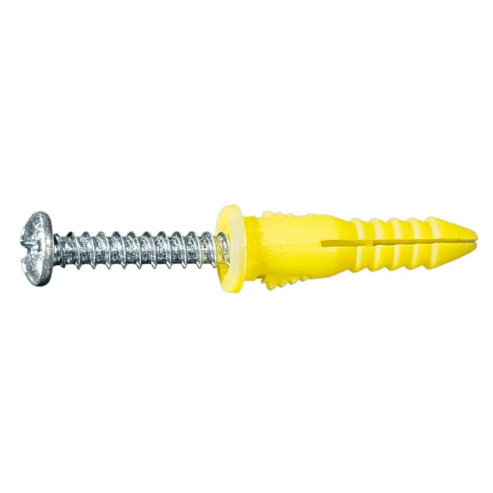 MIDWEST FASTENER Plastic Anchor Kit (75 pc) #4 to #8 x 7/8 in.