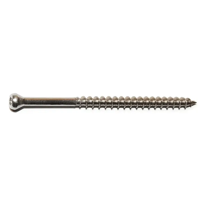 #9 x 3" Star Drive, Wood Screw, Stainless Steel (Bulk Box 1 lb)