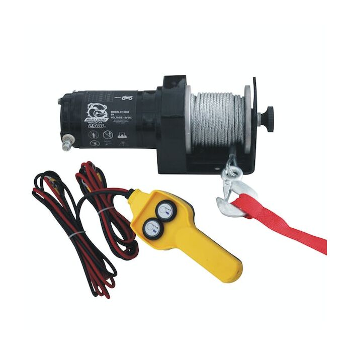 Bulldog Winch 15008 2000 lb Planetary 5/32 in Utility Winch