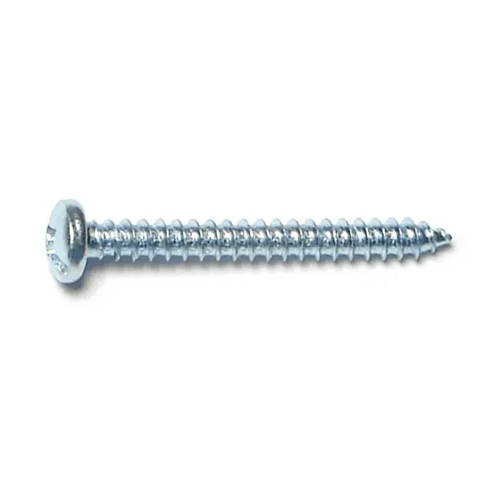 #6 x 1-1/4" Combo Pan Head, Sheet Metal Screw, Zinc (Bulk Box 12 pk)