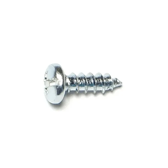 #10 x 5/8" Combo Pan Head, Sheet Metal Screw, Zinc (Bulk Box 10 pk)