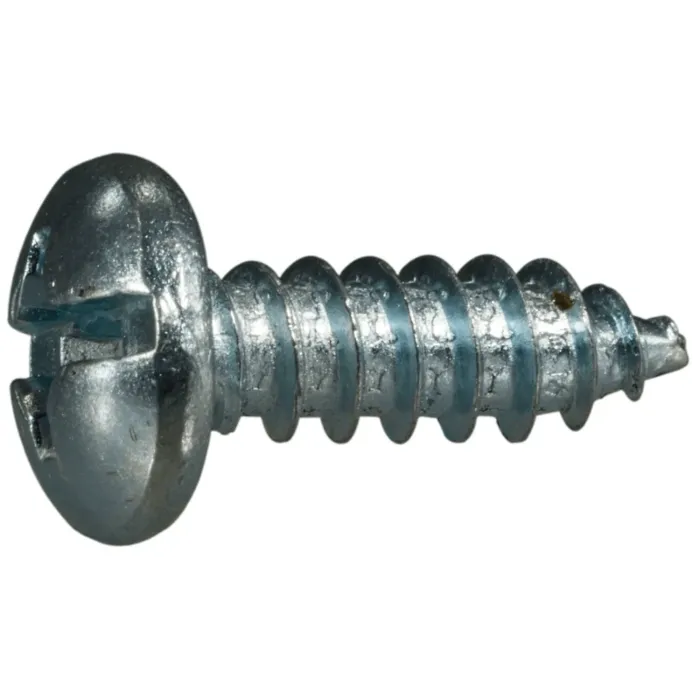 #14 x 3/4" Combo Pan Head, Sheet Metal Screw, Zinc (Bulk Box 6 pk)