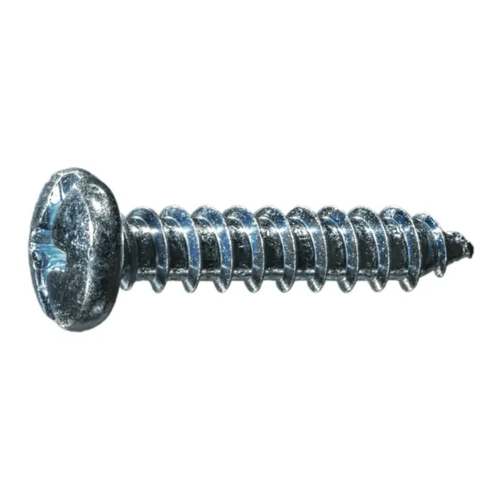 #14 x 1-1/4" Combo Pan Head, Sheet Metal Screw, Zinc (Bulk Box 3 pk)
