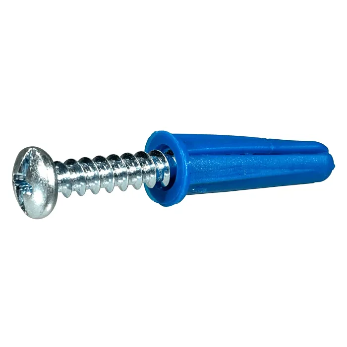 MIDWEST FASTENER Plastic Anchor Kit - 1 in.