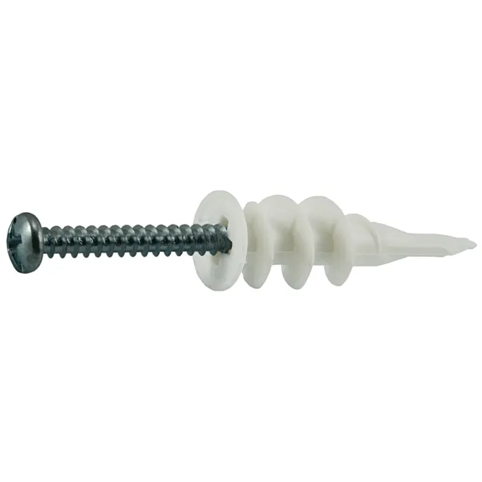 MIDWEST FASTENER EZ Plastic Anchor Kit - 1-1/4 in.