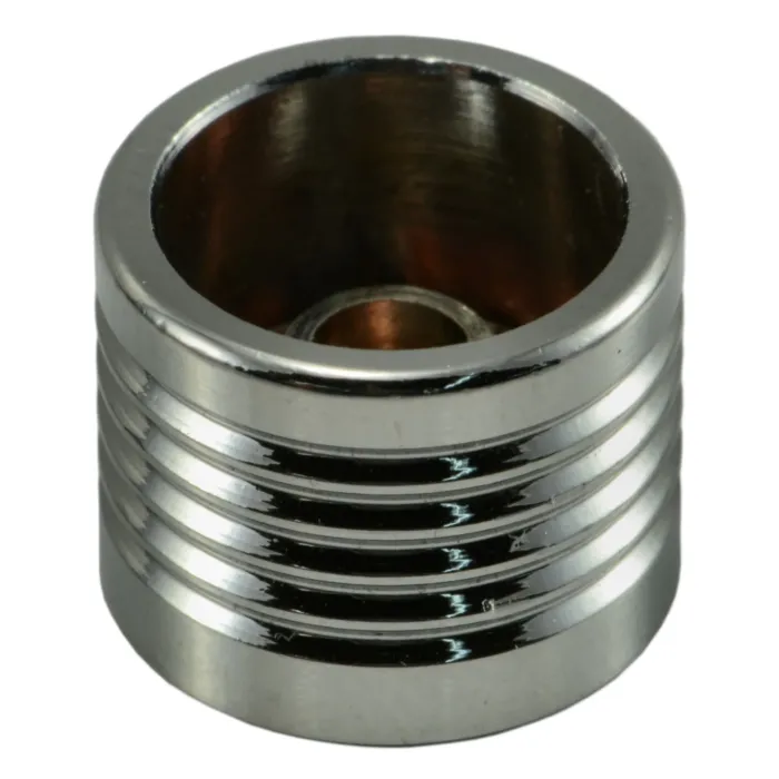 Midwest Fastener ock Hd Cover Chr, 1/4 S