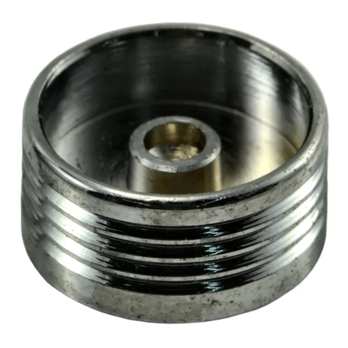 Midwest Fastener Sck Hd Cover Chr, 5/16 Button