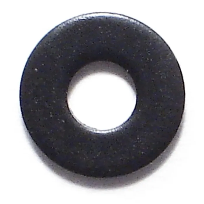 Midwest Fastener Flat Washr Black, #6