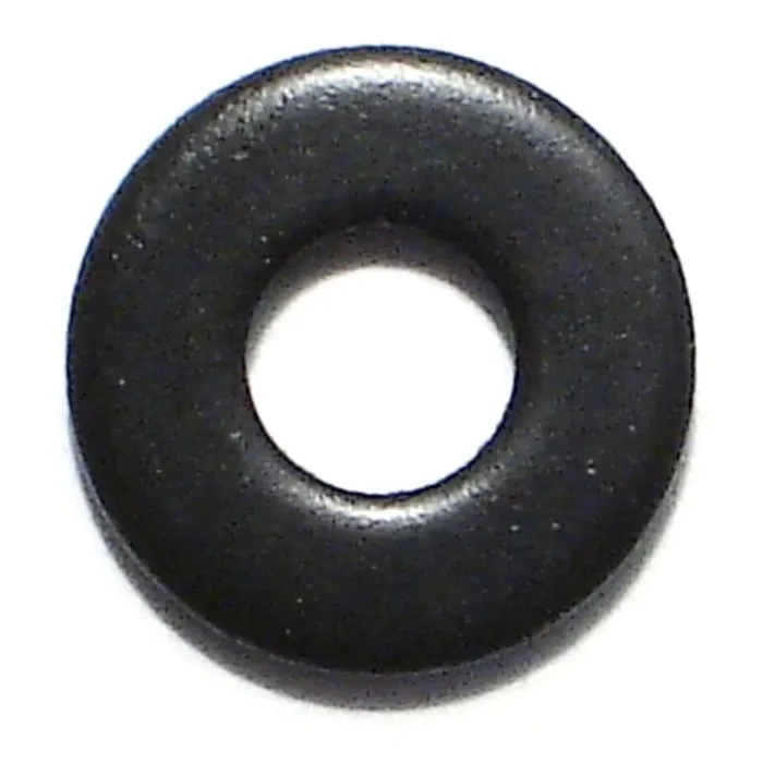 Midwest Fastener Flat Washr Black, #8