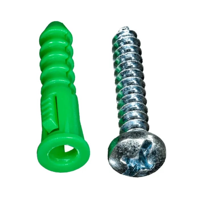 MIDWEST FASTENER Ribbed Plastic Anchor (50 pk)
