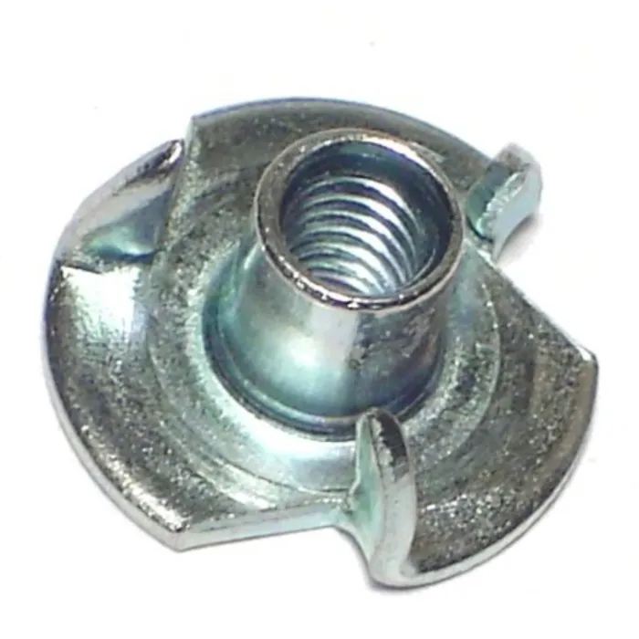 Pronged T-Nut (Zinc) 8-32 x 1/4 in.