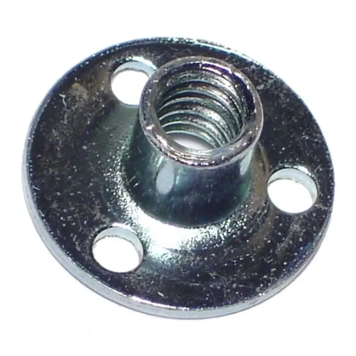 Brad Hole T-Nut (Zinc) 1/4"-20 x 5/16 in.