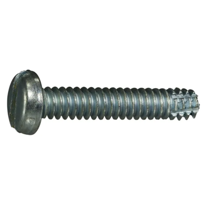 Midwest Fastener Slotted Head Self-Tapping Bolt, Type F (Zinc) 6-32 x 3/4 in.