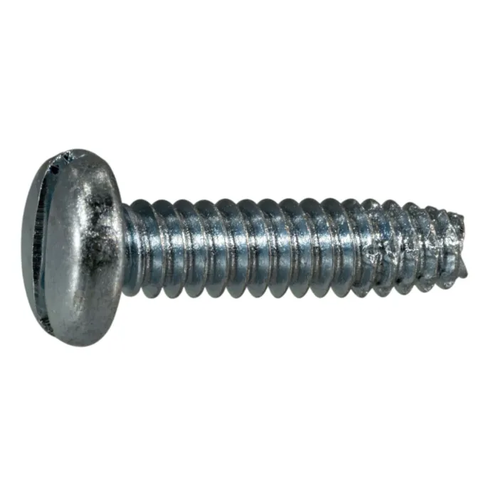 Midwest Fastener Slotted Head Self-Tapping Bolt, Type F (Zinc) 10-24 x 3/4 in.