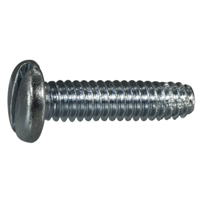Midwest Fastener Slotted Head Self-Tapping Bolt, Type F (Zinc) 1/4"-20 x 1 in.