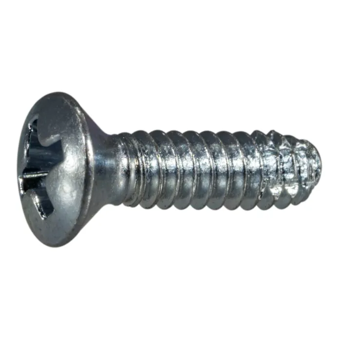 Midwest Fastener Slotted Head Self-Tapping Bolt, Type F (Zinc) 6-32 x 1/2 in.