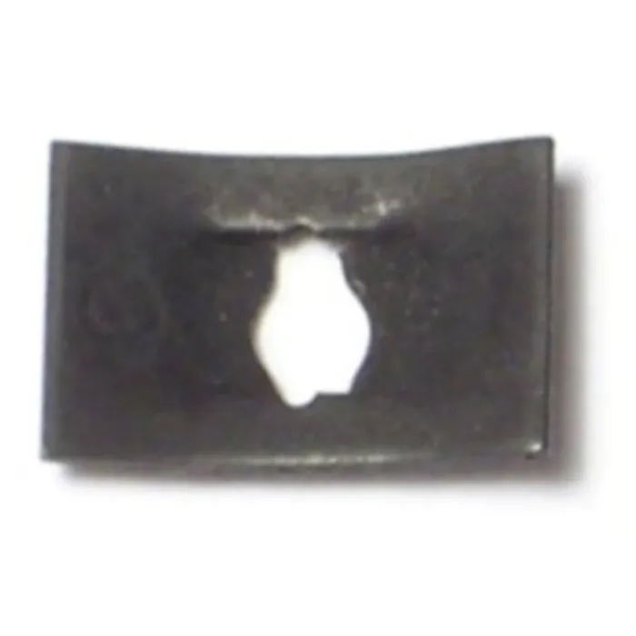 Flat Type Speed Push Nut (Zinc) 4-40 in. 