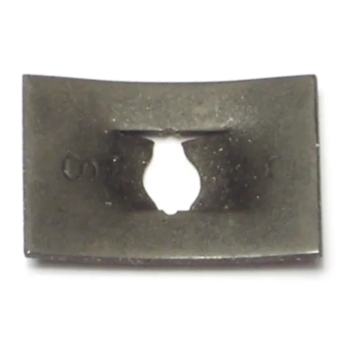 Flat Type Speed Push Nut (Zinc) #8 