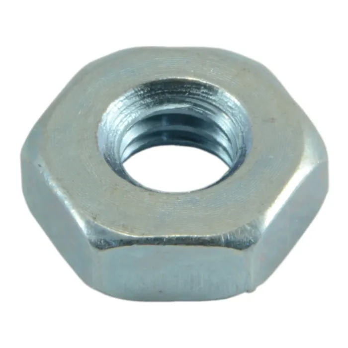 8-32 Hex Nut, Coarse Thread, Zinc