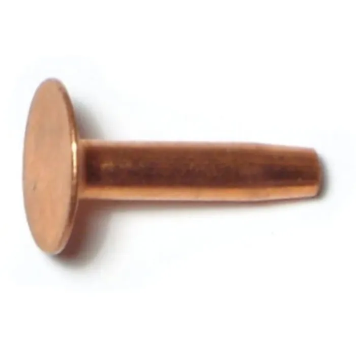 Midwest Fastener Copp Belt Rivet, 9 x 3/4