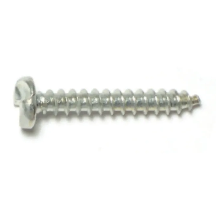 #10 x 1-1/4" Tamper Proof Pan Head, Sheet Metal Screw, Zinc 