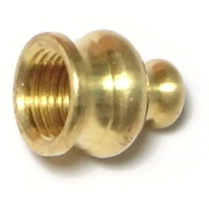Midwest Fastener Brass Finial, 1/8 IP