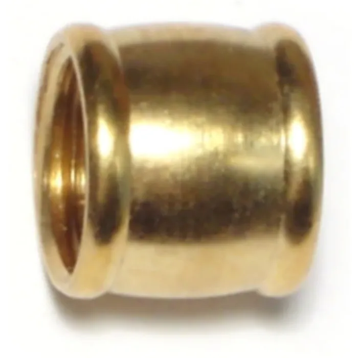 Midwest Fastener Barrel Coup Br, 1/4 IP