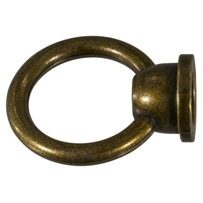 Midwest Fastener Ant Brass Loops, 1/8FPT x 1-1/2