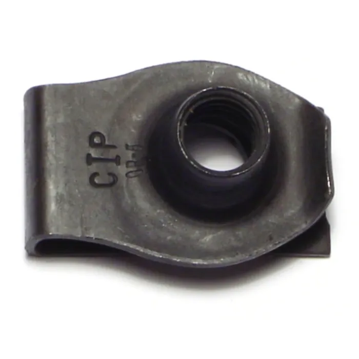 Extruded U Nut (Black Phosphate - Regular) 3/8"-16 in.