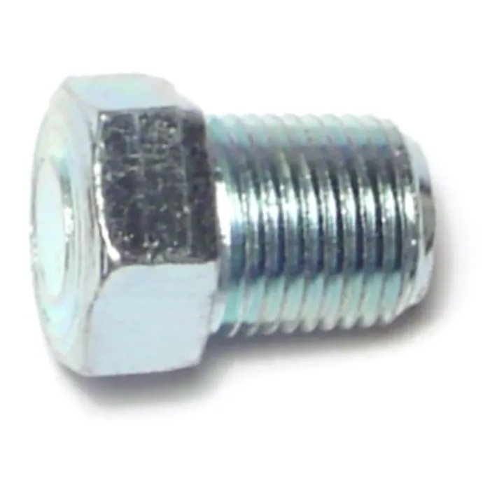 Midwest Fastener Oil Pan Plug, 1/2" Pig Back