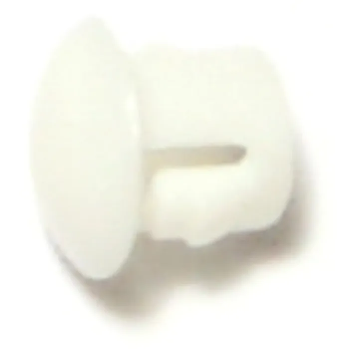 Midwest Fastener Wht Nyl Hle Plug, 3/16