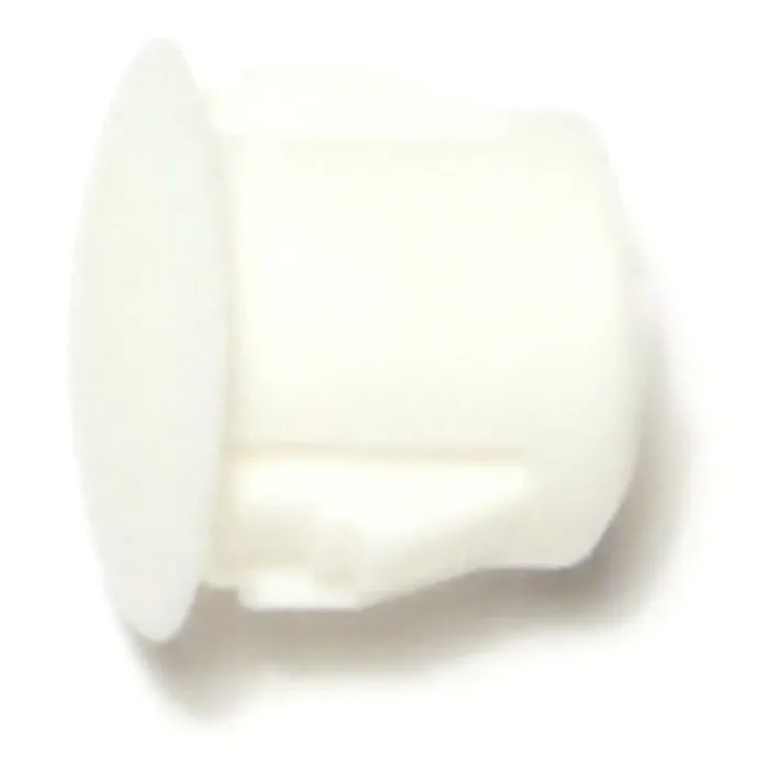 Midwest Fastener Wht Nyl Hle Plug, 3/8