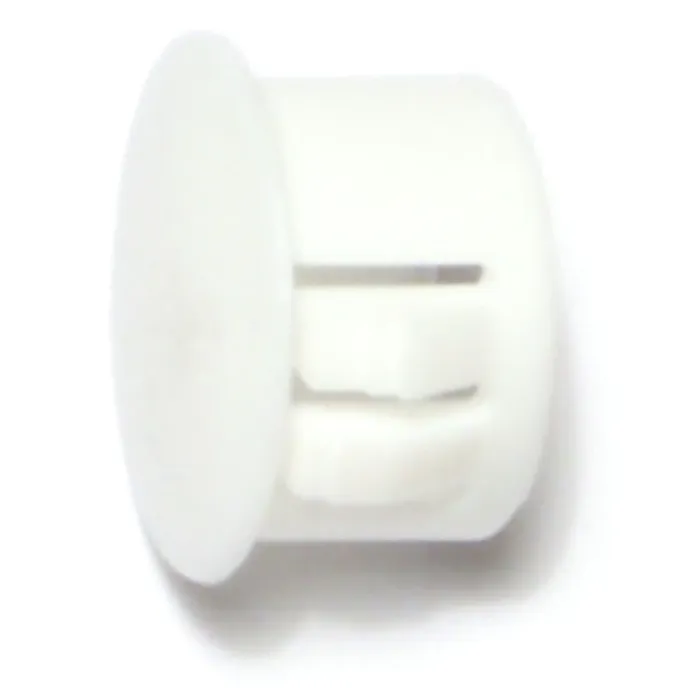 Midwest Fastener Wht Nyl Hle Plug, 9/16